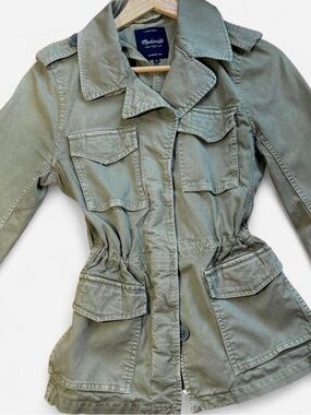 Madewell Olive Green Utility Field Jacket